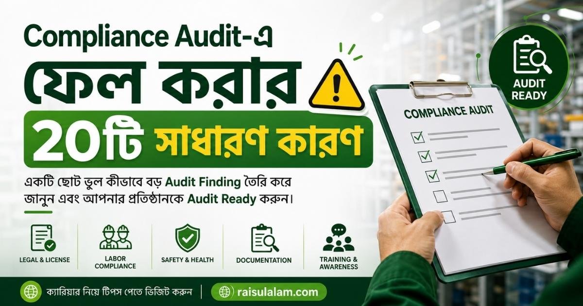 20 reason to fail audit